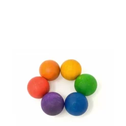 Grapat Balls Coloured 6 Pieces