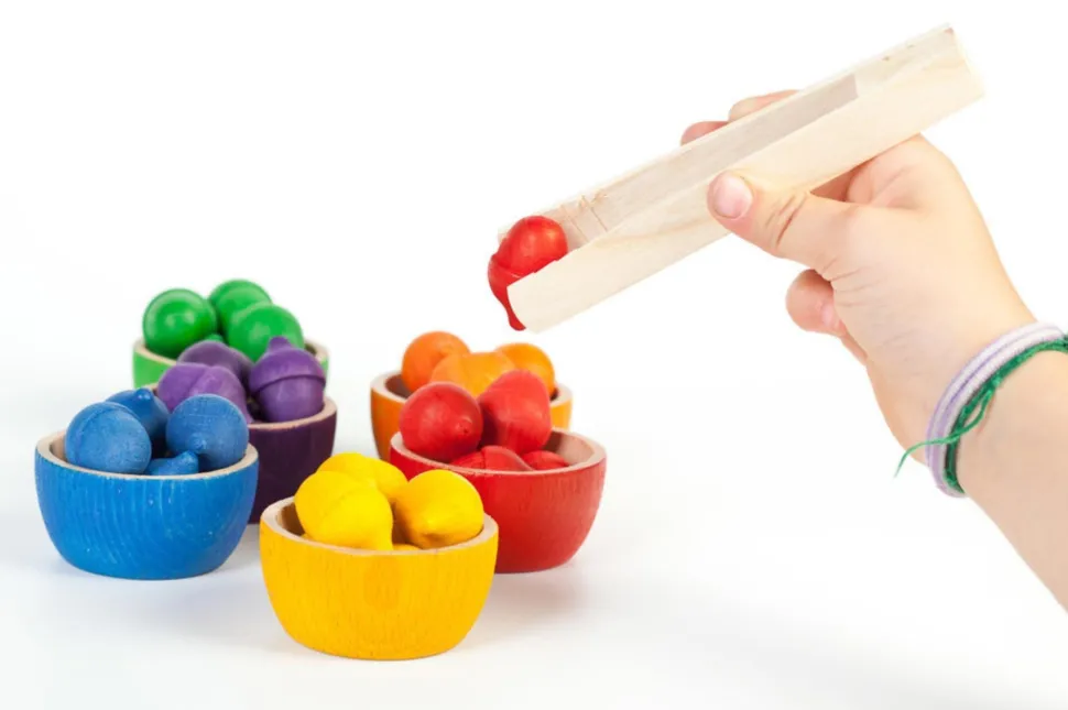 Grapat Coloured Bowls & Acorns
