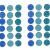 Grapat Mandala Blue Coins 36 Pieces