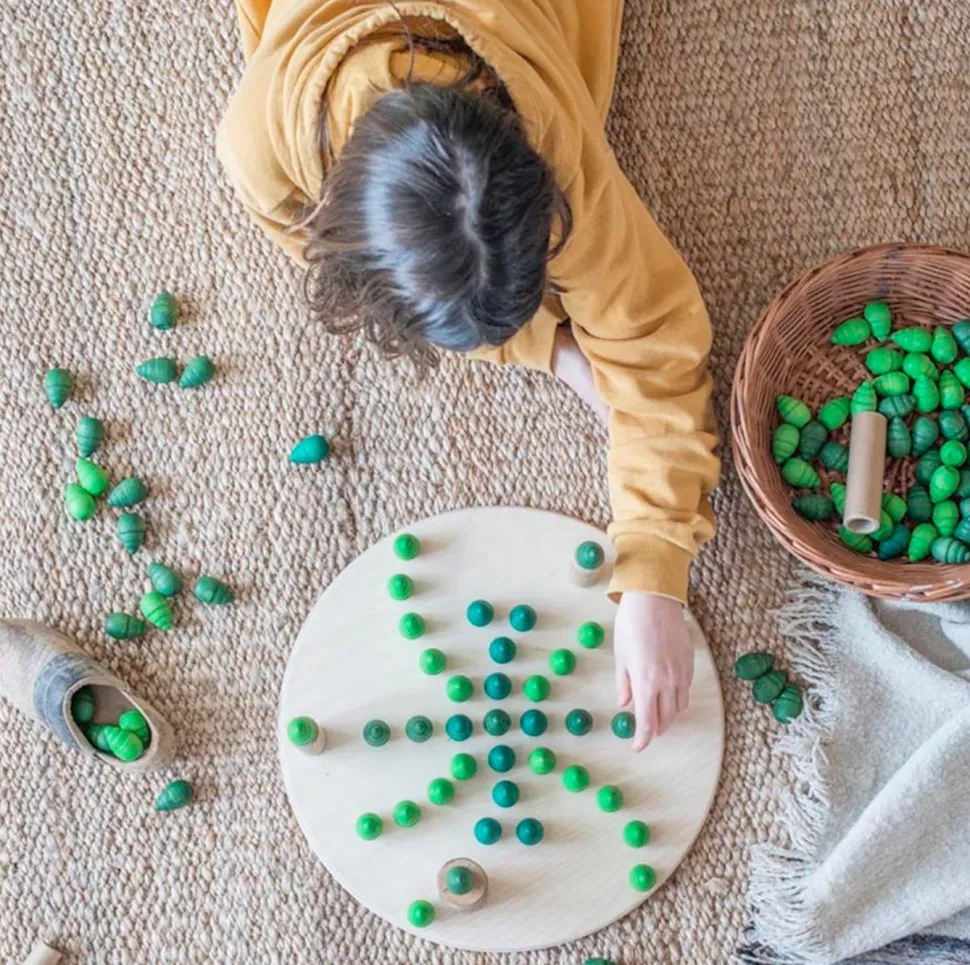 Grapat Mandala Green Trees 36 Pieces