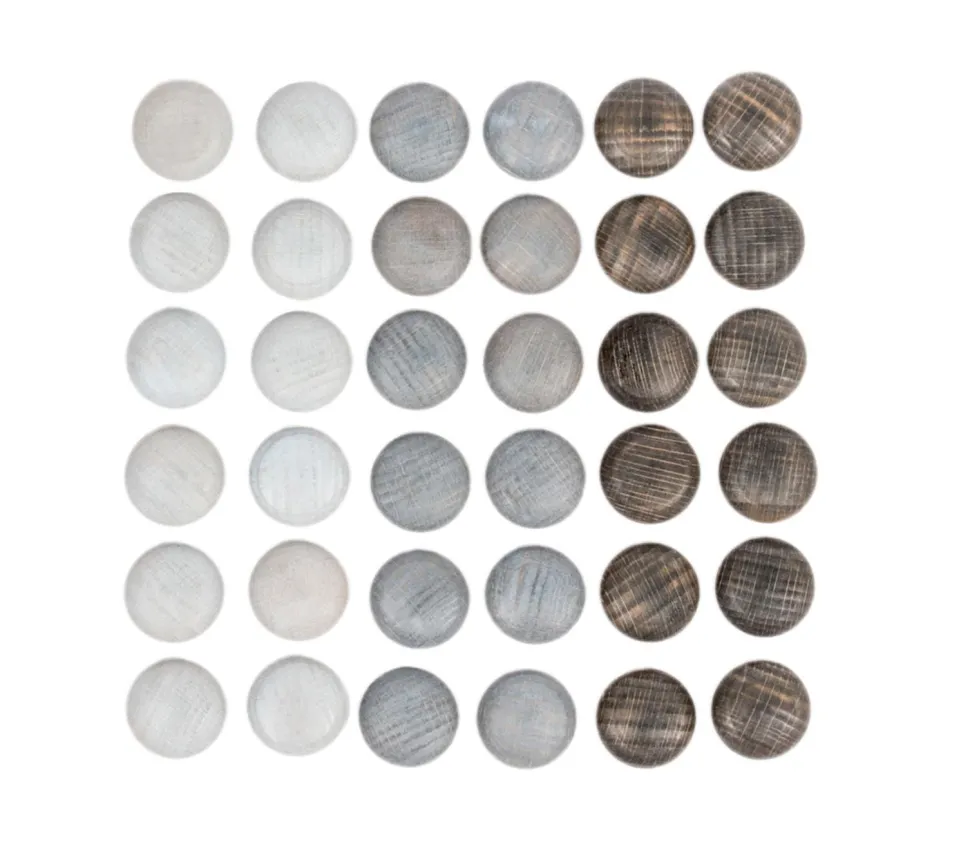 Grapat Mandala Grey Stones 36 Pieces