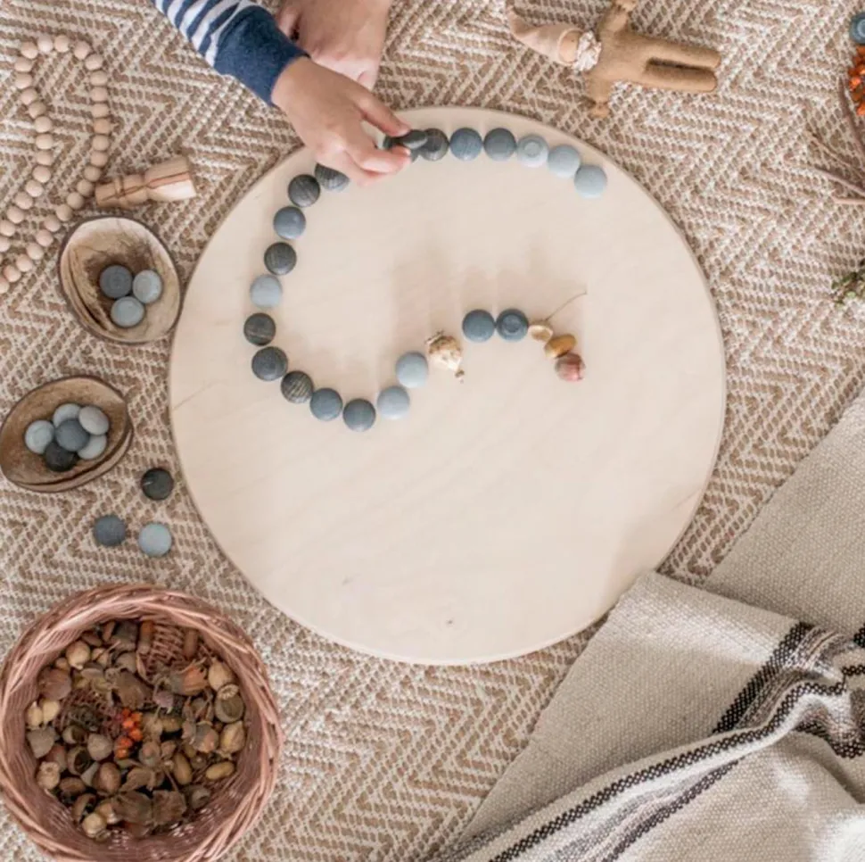 Grapat Mandala Grey Stones 36 Pieces