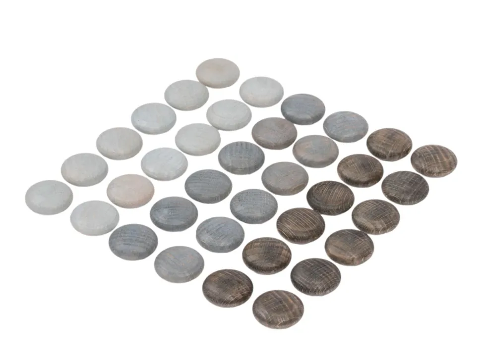 Grapat Mandala Grey Stones 36 Pieces