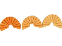 Grapat Mandala Orange Cones 36 Pieces