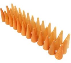 Grapat Mandala Orange Cones 36 Pieces