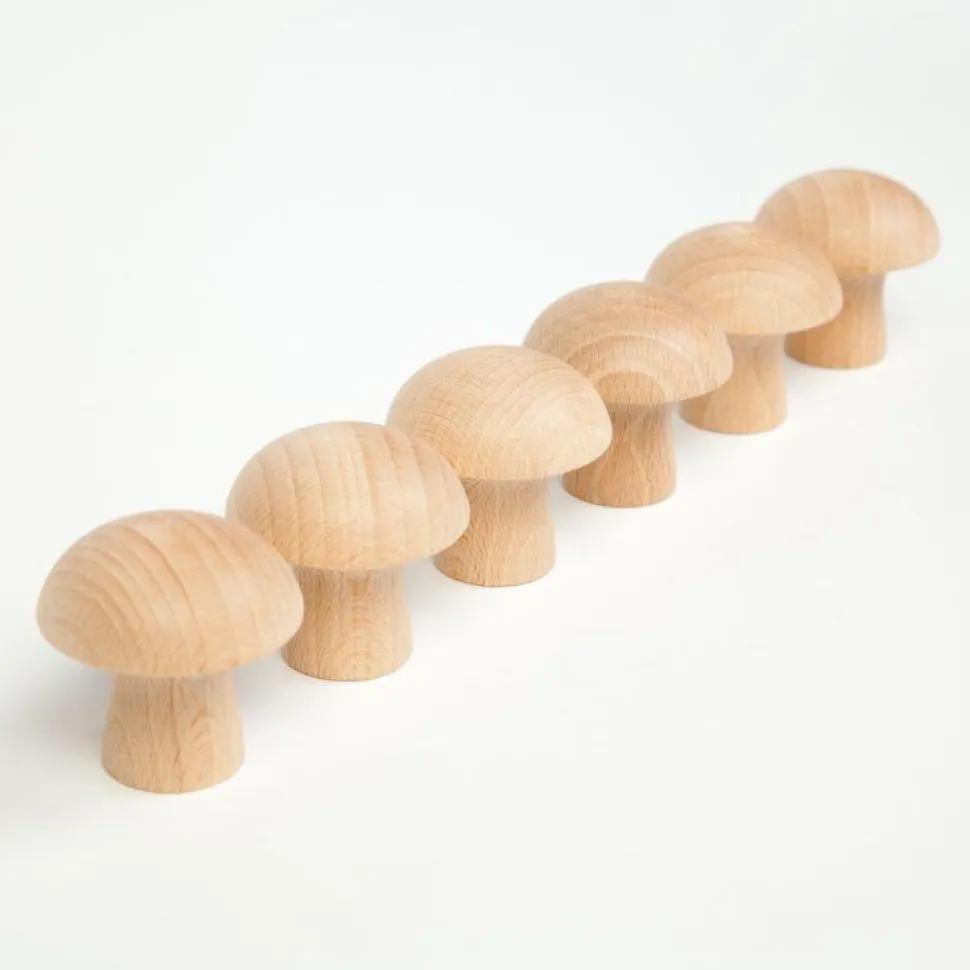 Grapat Mushroom Natural, 6 pieces