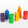 Grapat Nins Rings & Coins Rainbow Rainbow Colours