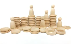 Grapat Nins Rings & Coins Natural