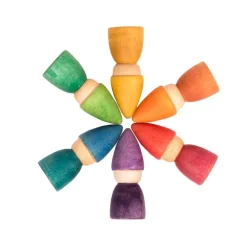 Grapat Rainbow Tomten 6 Pieces