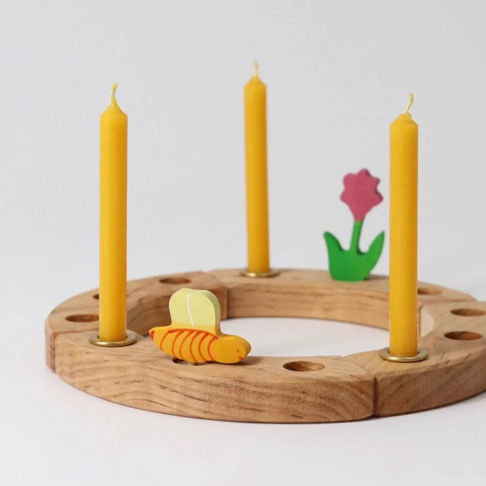 Grimm’s 100% Beeswax Candle Pack of 12