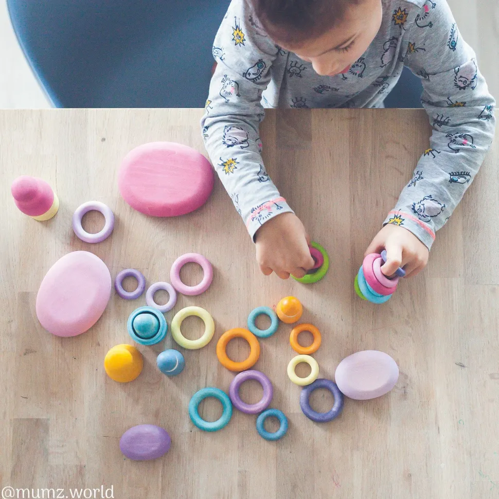 Grimm’s Building Rings Pastel