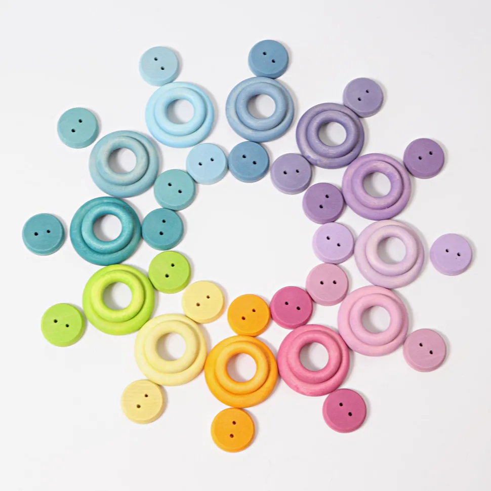 Grimm’s Building Rings Pastel