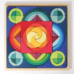 Grimm's Building Set Arcs in Squares