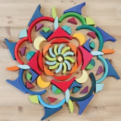 Grimm's Building Set Arcs in Squares