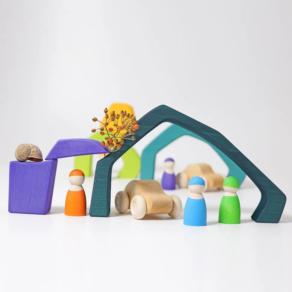 Grimm’s Building Set Four Elements Large