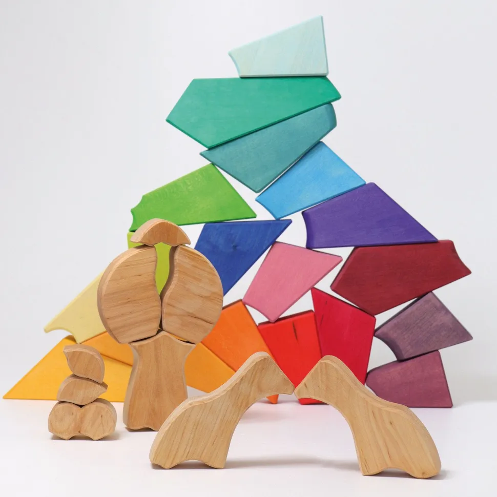 Grimm’s Building Set Rainbow Lion