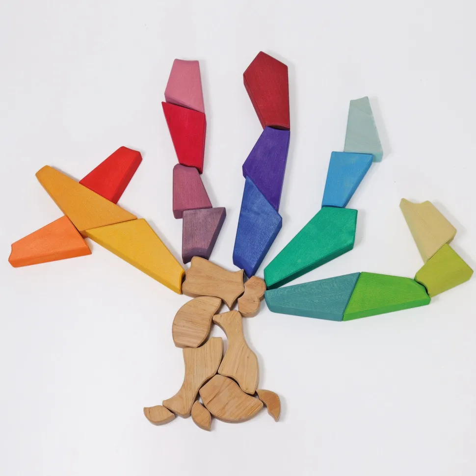 Grimm’s Building Set Rainbow Lion