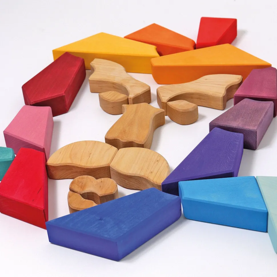 Grimm’s Building Set Rainbow Lion