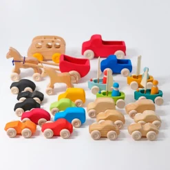 Grimm’s Cars Natural Set of 6