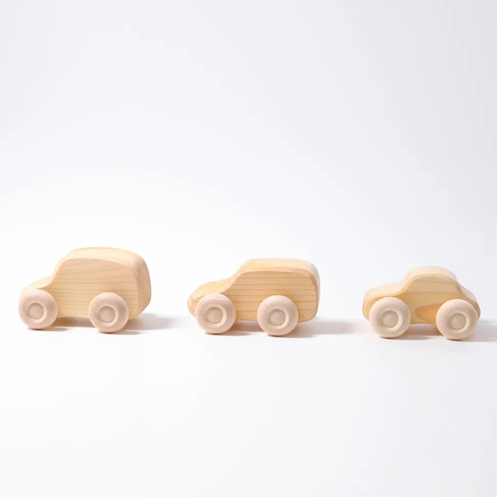 Grimm’s Cars Natural Set of 6
