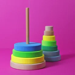 Grimm's Conical Tower Neon Green