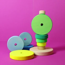 Grimm's Conical Tower Neon Green