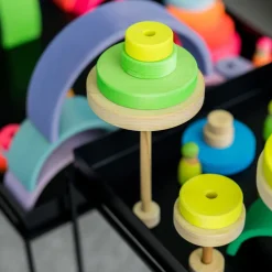 Grimm's Conical Tower Neon Green