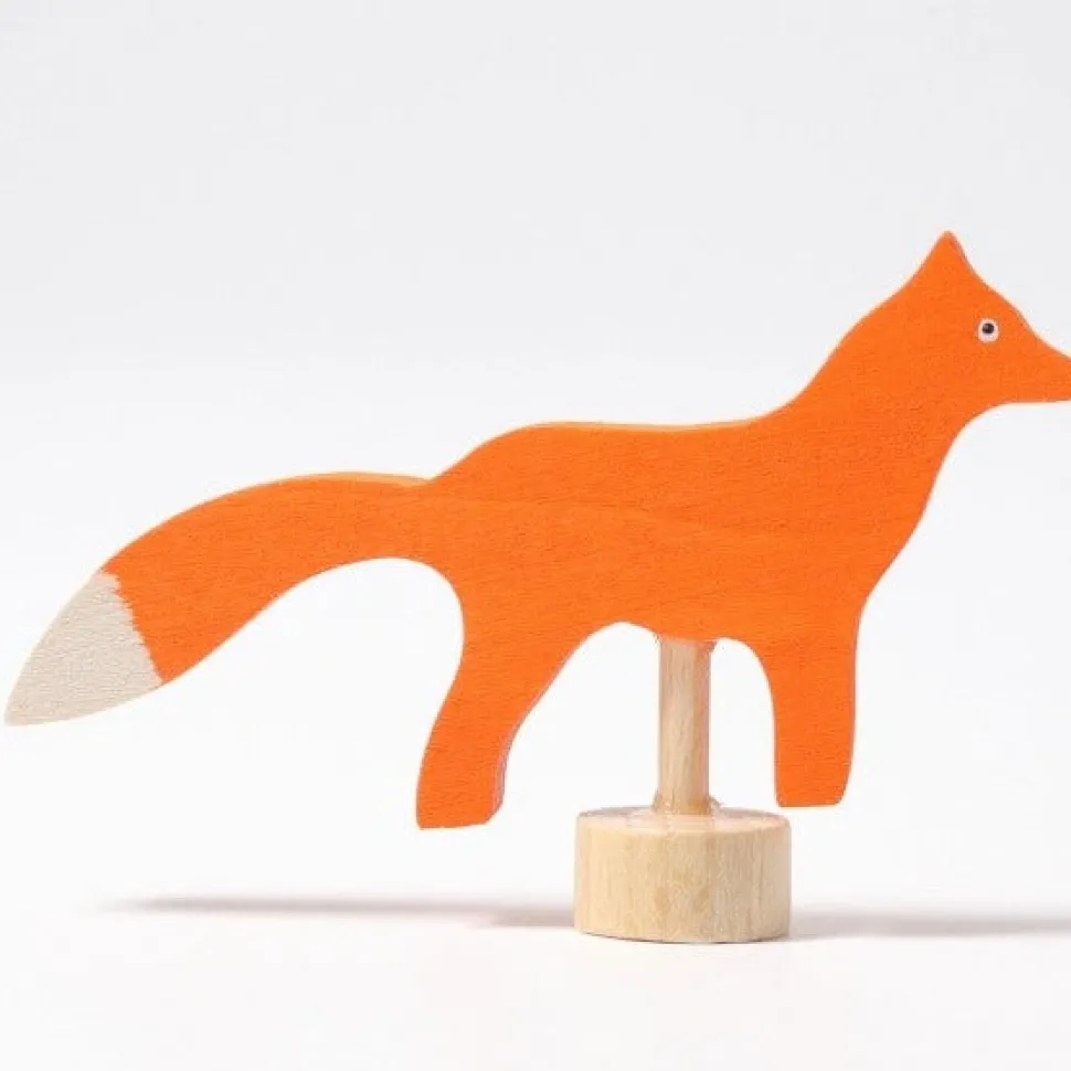 Grimm's Fox Candle Holder Decoration