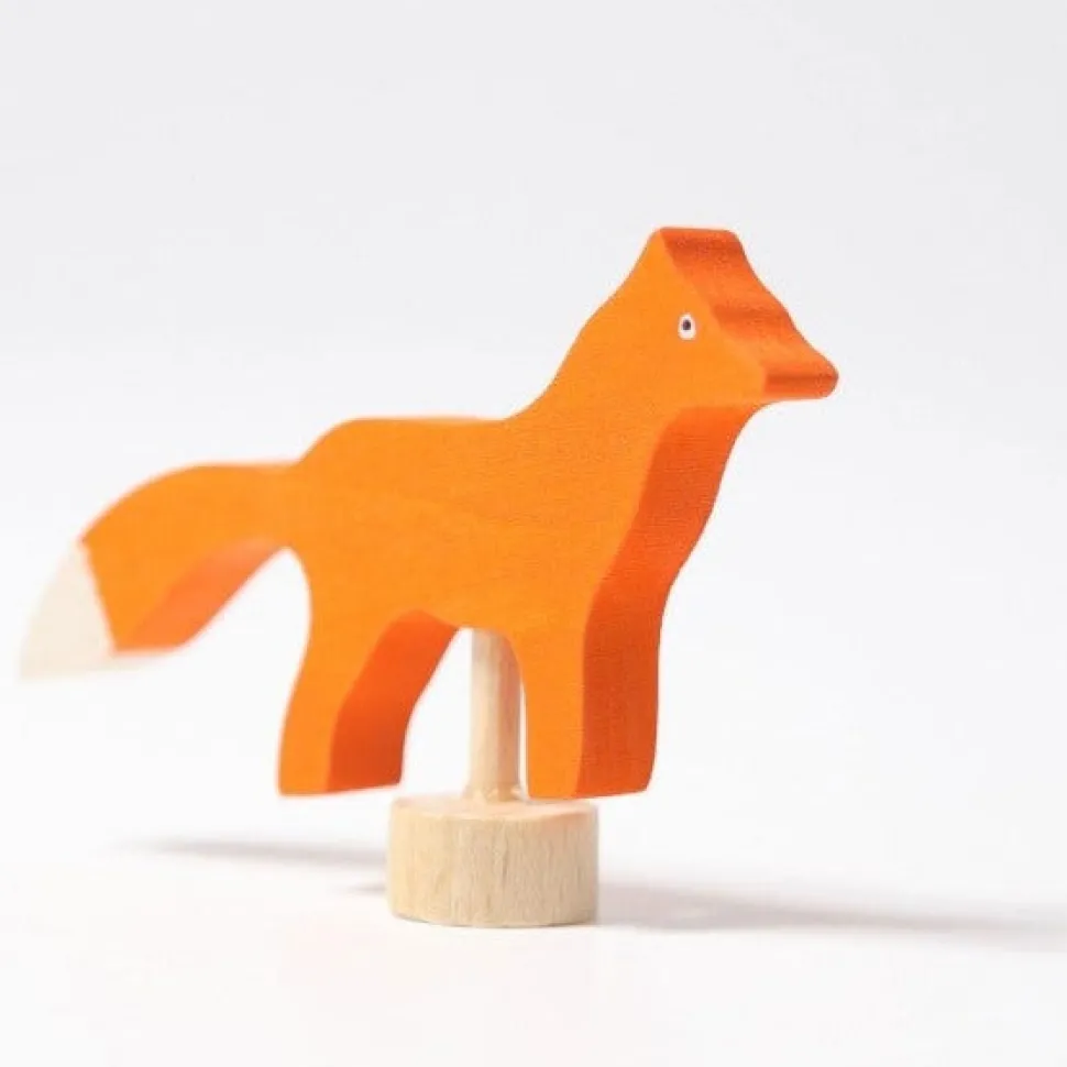 Grimm's Fox Candle Holder Decoration