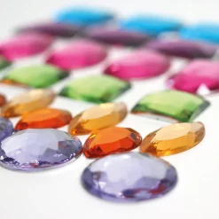 Grimm's Giant Acrylic Glitter Stones 28 pieces