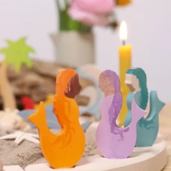 Grimm's Mermaid Candle Holder Decoration