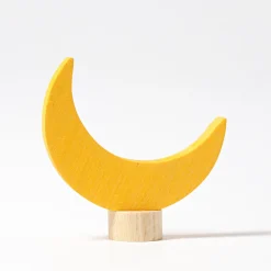 Grimm's Moon Candle Holder Decoration
