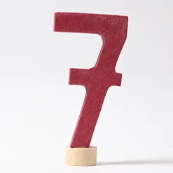 Grimm's Number 7 Candle Holder Decoration Anthroposophical