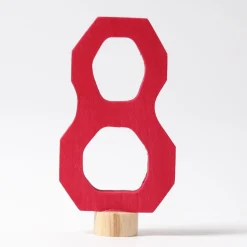 Grimm's Number 8 Candle Holder Decoration Anthroposophical