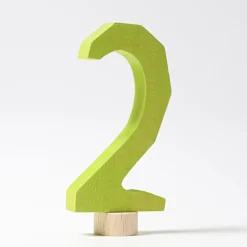 Grimm's Number 2 Candle Holder Decoration Anthroposophical