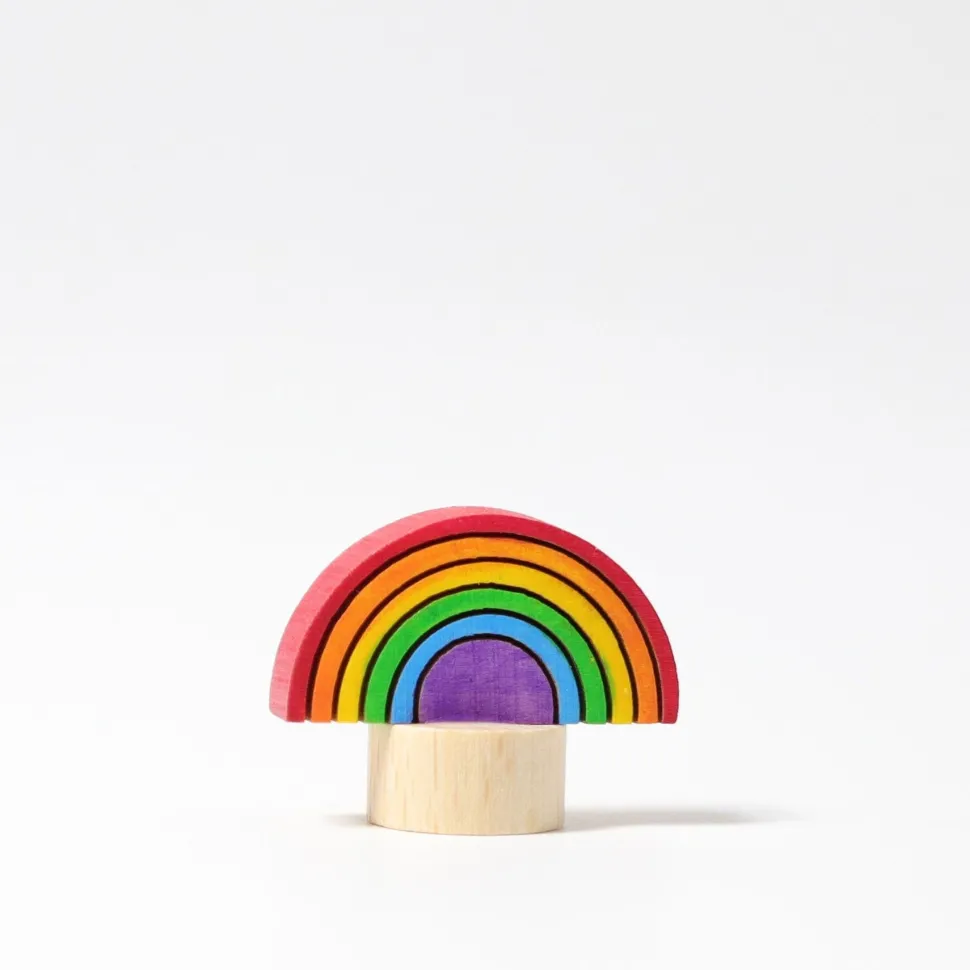 Grimm's Rainbow Candle Holder Decoration