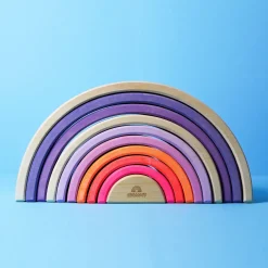 Grimm's Rainbow Neon Pink 10 Piece
