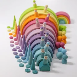 Grimm's Rainbow Pastel Large 12 pieces