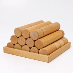 Grimm’s Rollers Large Building Set Natural