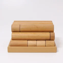 Grimm’s Rollers Large Building Set Natural