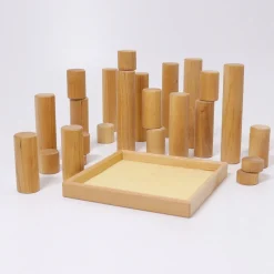 Grimm’s Rollers Large Building Set Natural