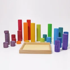 Grimm’s Rollers Large Building Set Rainbow