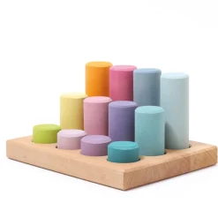 Grimm’s Rollers Small Sorting Game Pastel