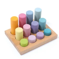Grimm’s Rollers Small Sorting Game Pastel