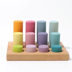 Grimm’s Rollers Small Sorting Game Pastel