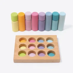 Grimm’s Rollers Small Sorting Game Pastel