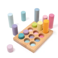 Grimm’s Rollers Small Sorting Game Pastel