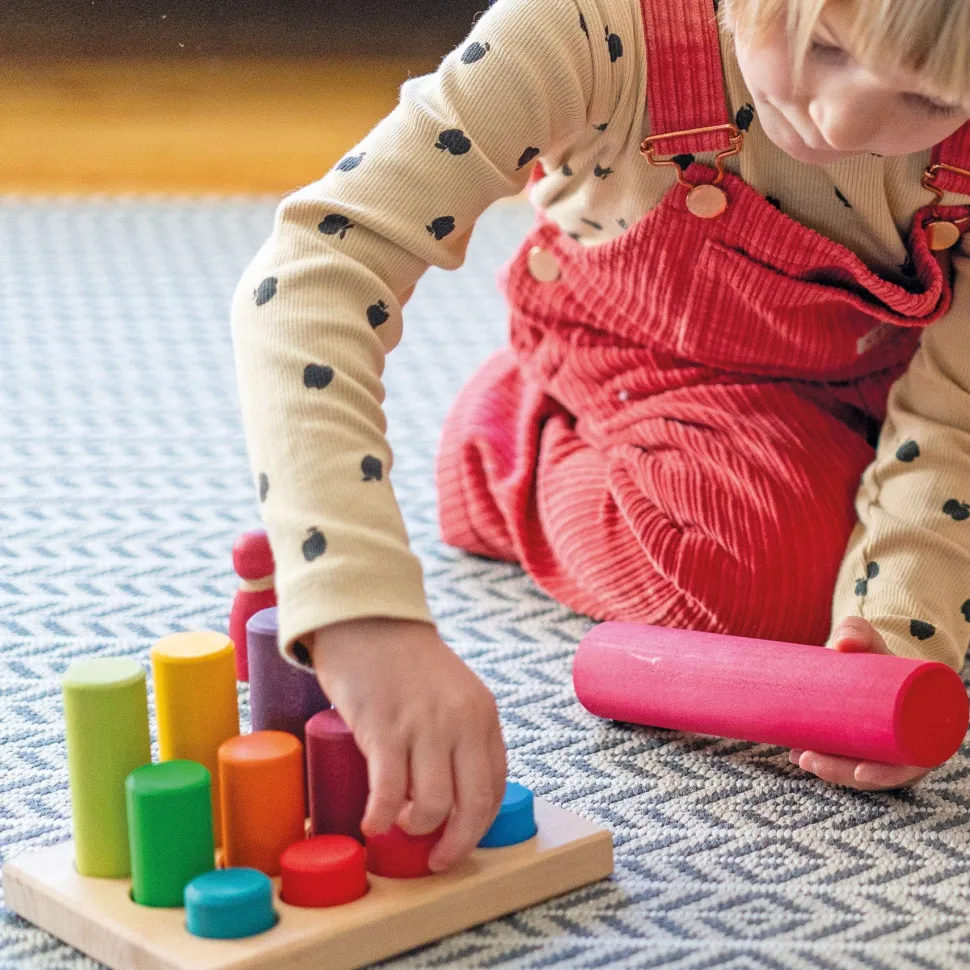 Grimm’s Rollers Small Sorting Game Rainbow