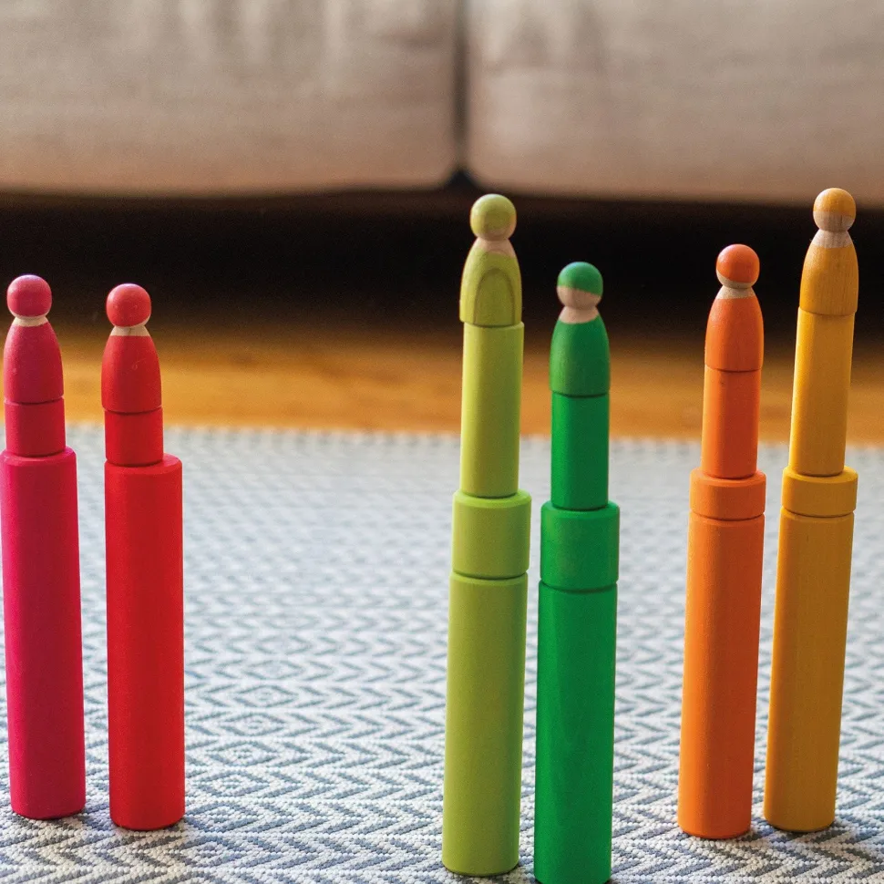 Grimm’s Rollers Small Sorting Game Rainbow