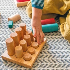 Grimm’s Rollers Small Sorting Game Natural